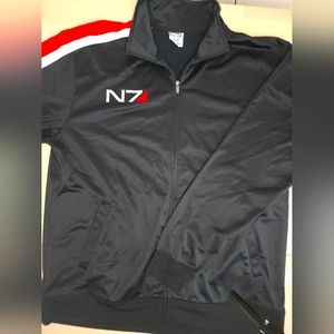 Bioware Mass Effect N7 Track Jacket Men's NWOT XL